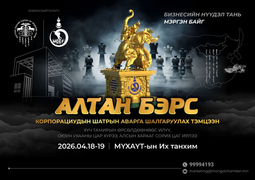 МОНГОЛ УЛСЫН КОРПОРАЦИУДЫН АВАРГА ШАЛГАРУУЛАХ 